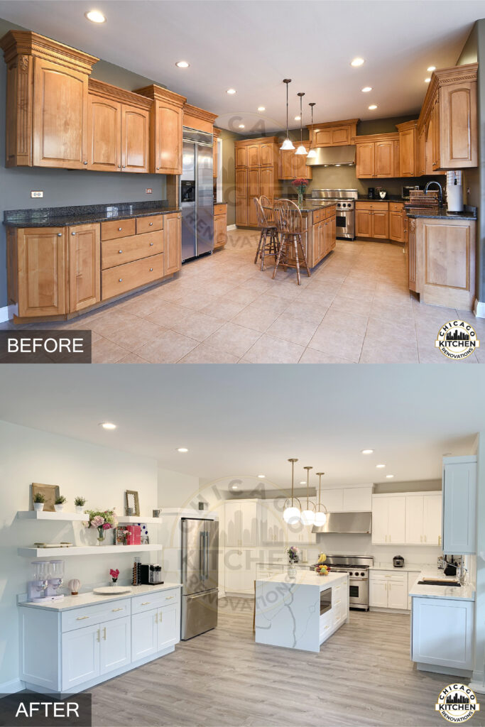 Remodeling slap kitchen Project