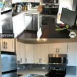 SMALL KITCHEN RENOVATION BEFORE AND AFTER