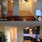 Kitchen Cabinets construction before after - Chicago Kitchen