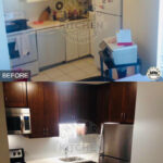 Country Kitchen Transformation before and after