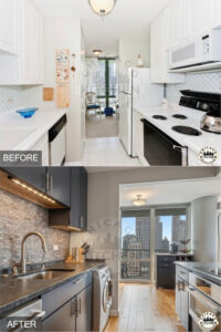 Kitchen Renovation - before and after