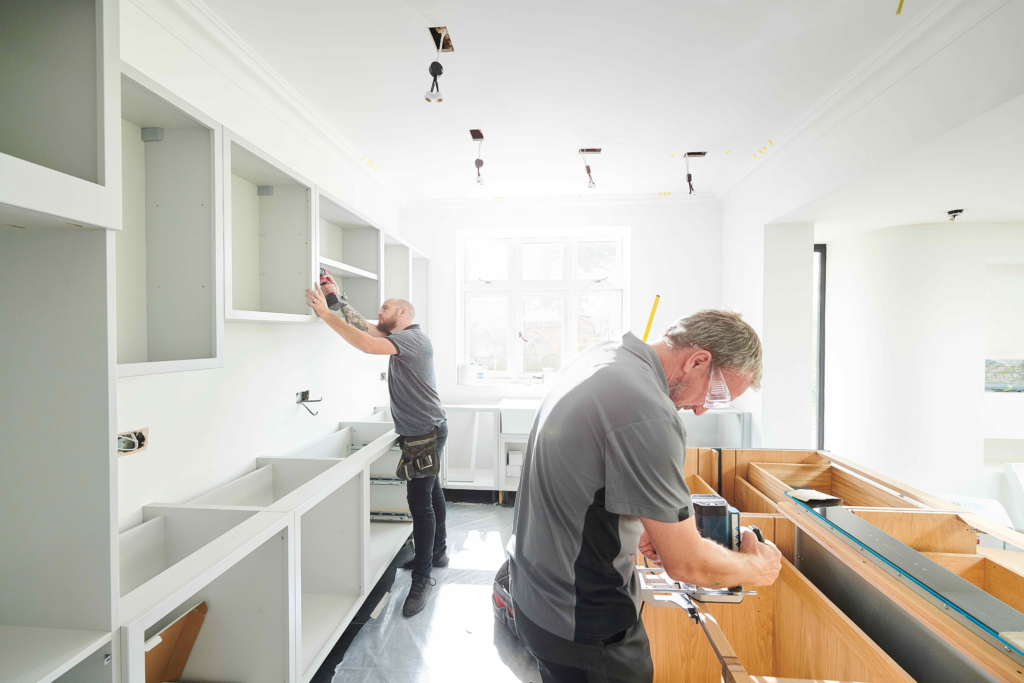 River Forest Kitchen draw renovations