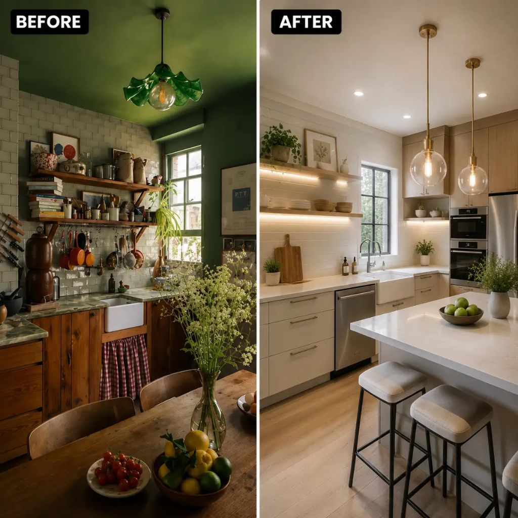Chicago Kitchen Remodeling Services Before After