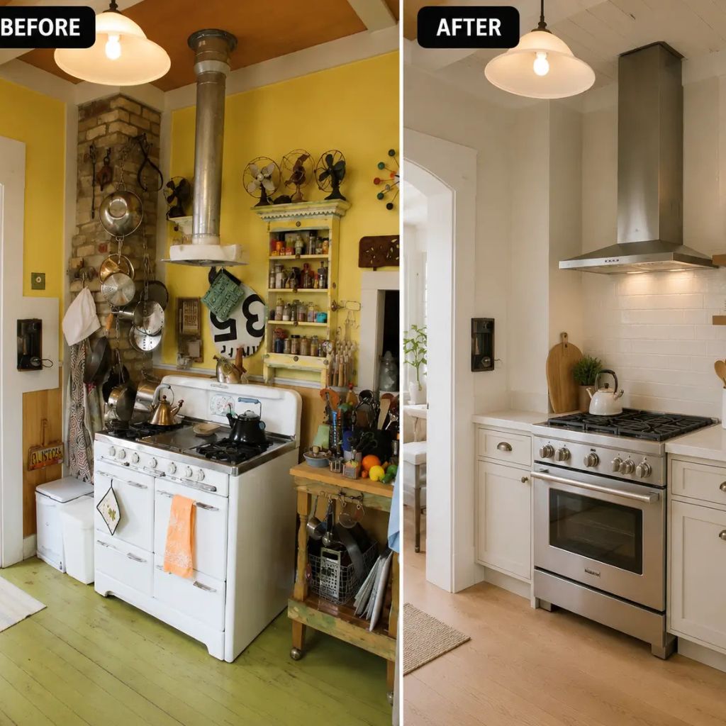 Crestwood Kitchen Remodeling Services Before After