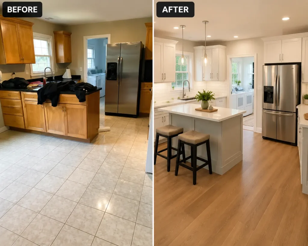 Orland Park Kitchen Remodeling Services Before After