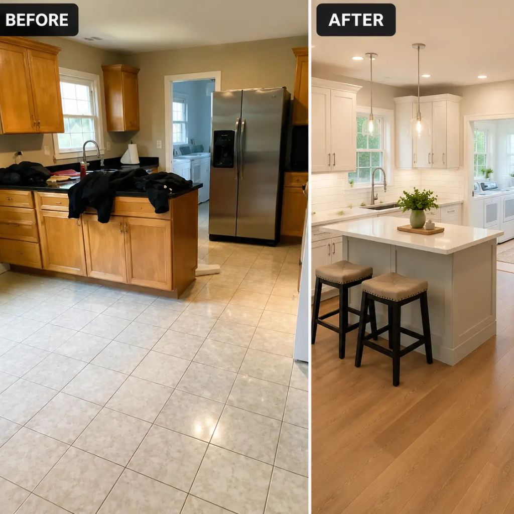 River Forest Kitchen Remodeling Services Before After