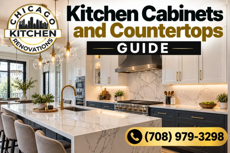 Kitchen cabinets and countertops guide by Chicago Kitchen Renovations