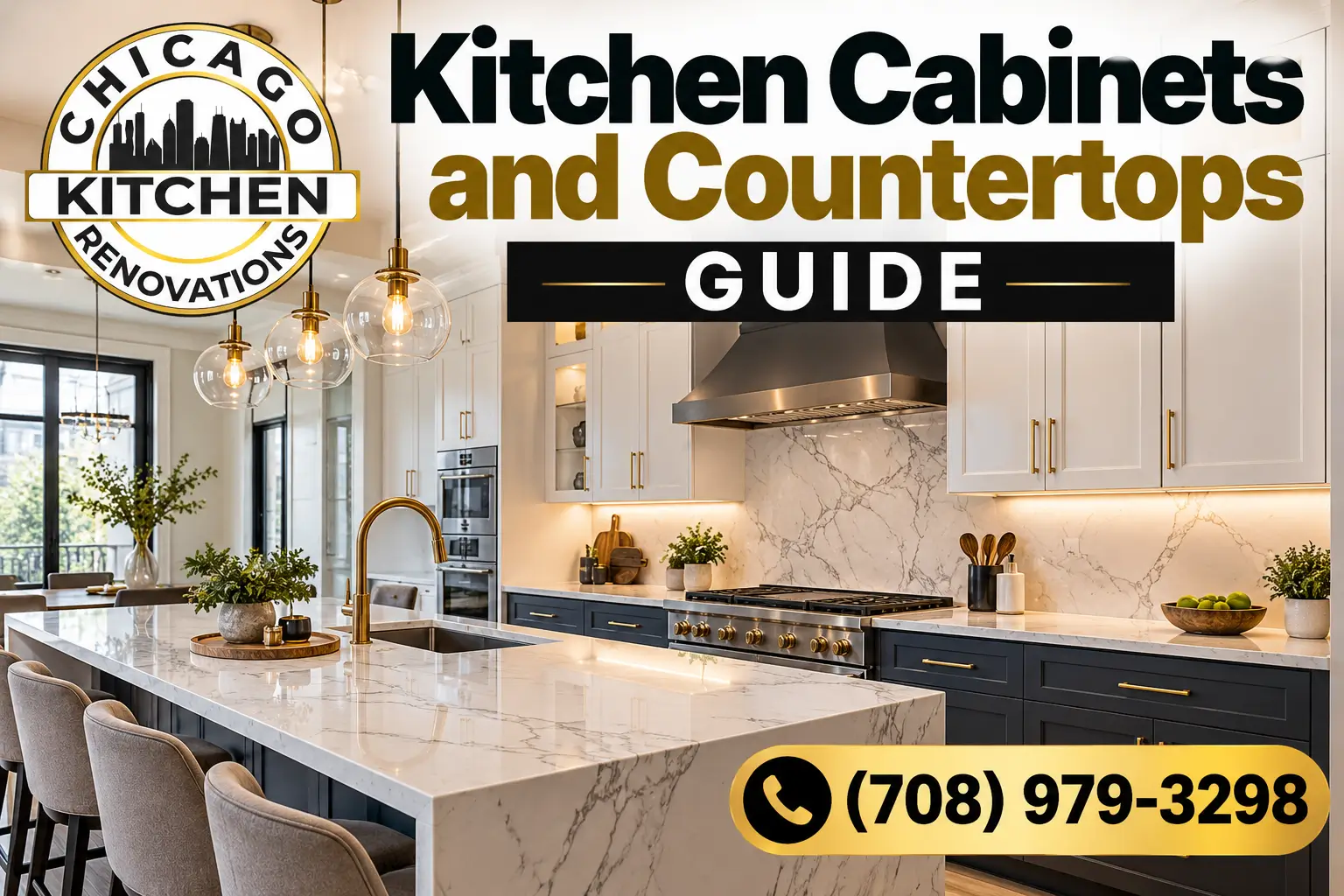 Kitchen cabinets and countertops guide by Chicago Kitchen Renovations