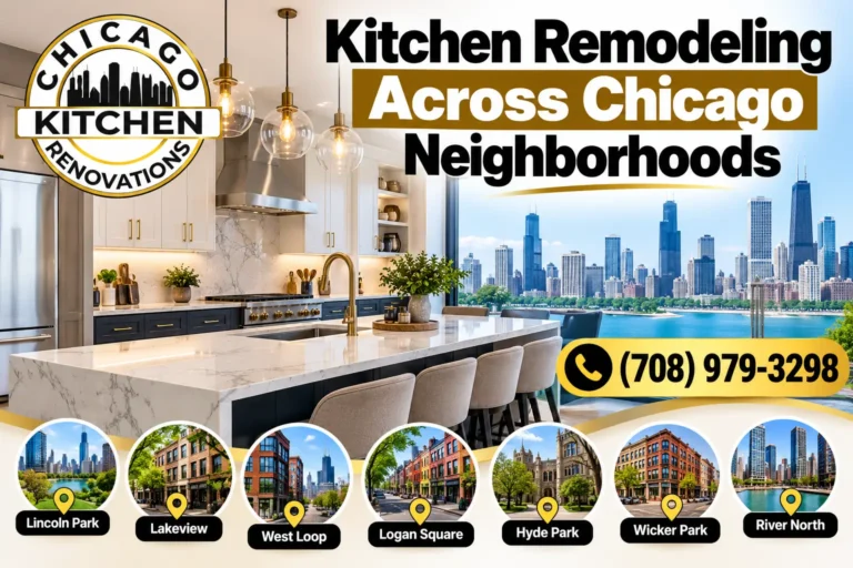 Kitchen remodeling across Chicago neighborhoods by Chicago Kitchen Renovations